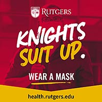 Knights suit up.  Wear a mask.
