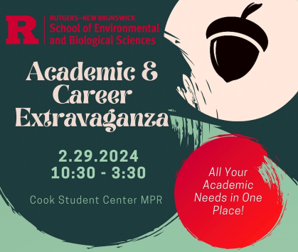 Academic and Career Extravaganza 2/29/2024, 10:30-3:30, Cook Student Center MPR, All your academic needs in one place!